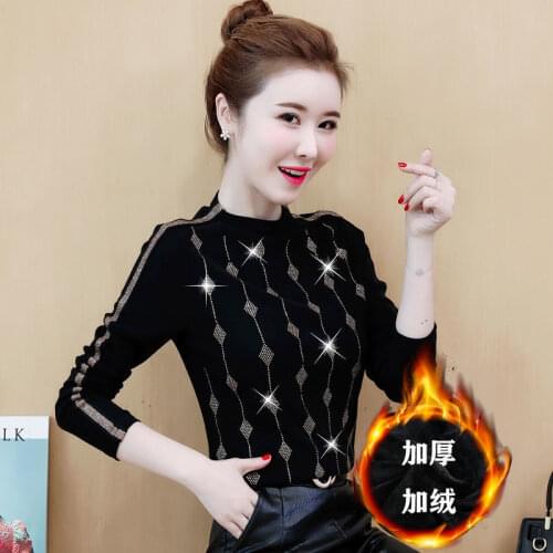 Women Blouse Womens Turtleneck Autumn Winter Long-Sleeved Shirt Blusas Ropa De Mujer