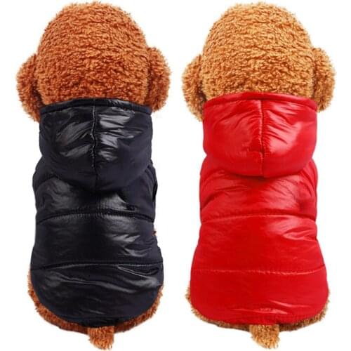 Winter Dog Clothes Warm Pet Dog Jacket Coat Puppy Chihuahua Clothing Hoodies For Small Medium Dogs Puppy Yorkshire Outfit