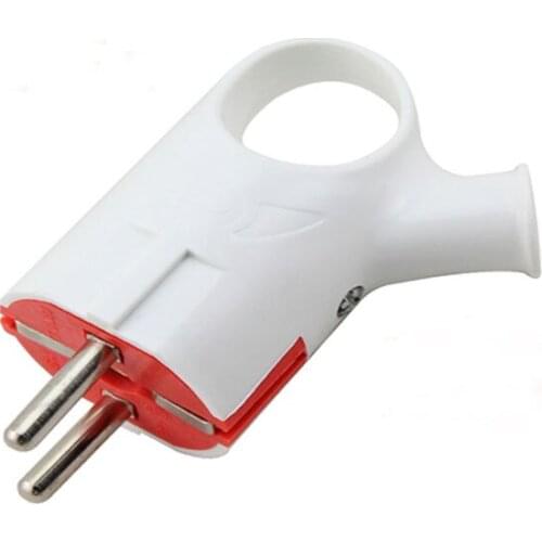 5PCS 250V 16A AC EN EU DIN Round 2P+E Power Cord Connector CE Electrical Plug Detachable European Plugs