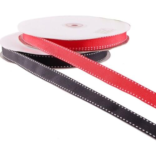 5Yards/Roll Best quality Solid color Decorations DIY Grosgrain Ribbons Bow Gifts Card Wrapping Supplies 15mm