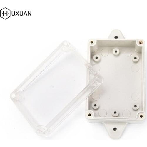 DIY PLC Project Box Small Electronics Enclosure Plastic Enclosure Waterproof Junction Box Switch Box IP65 83*58*33mm