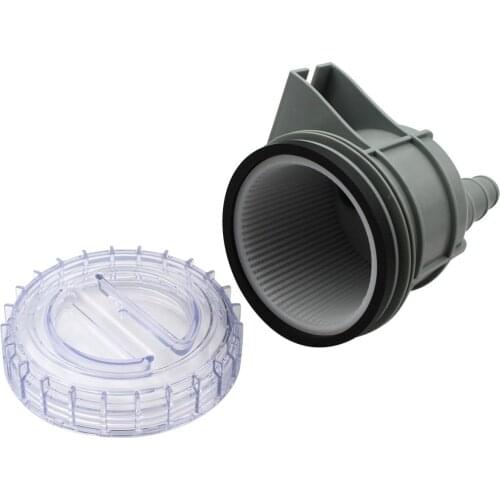 Raw Water Marine Intake Cooling Water Strainer for Boat, Fits 25mm/32mm/38mm Hose Size