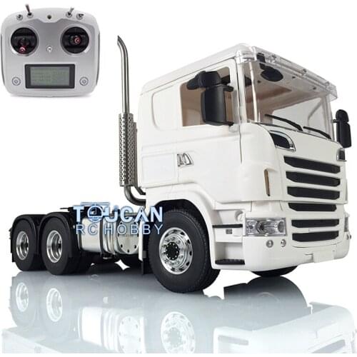 1/14 Hercules R730 Sca Cabin LESU Metal 6*6 Chassis W/ Radio RC Tractor Trcuk Model THZH0661-SMT3