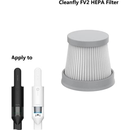 Original Cleanfly Coclean H1 H2 FV2 Car Handheld Vacuum Cleaner HEPA Filter Spare Parts Pack Kits home Floor Cleaning Filter