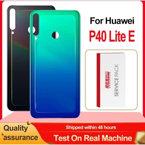 Original Back Housing Replacement For Huawei P40 Lite E Back Cover Battery Glass With Adhesive Sticker For P40 Lite E Rear Cover