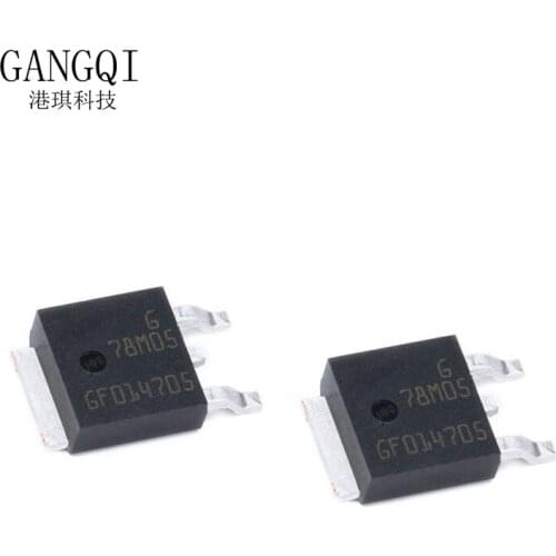 10PCS L78M05CDT TO252 L78M05 TO-252 78M05 POSITIVE VOLTAGE REGULATORS new and IC