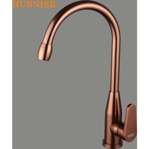 Luxury Modern Style Kitchen Water Faucet Single Handle Single Hole Kitchen Sink Mixer Rotable Kitchen Sink Water Faucet Tap