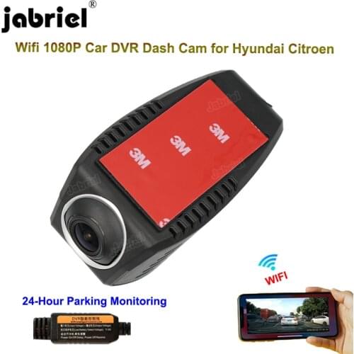 Hidden WIFI Dash Cam Car Dvr 1080P 24H Driving Recorder Dashcam EDR for hyundai tucson i30 solaris ix35 for citroen c3 c4 c5