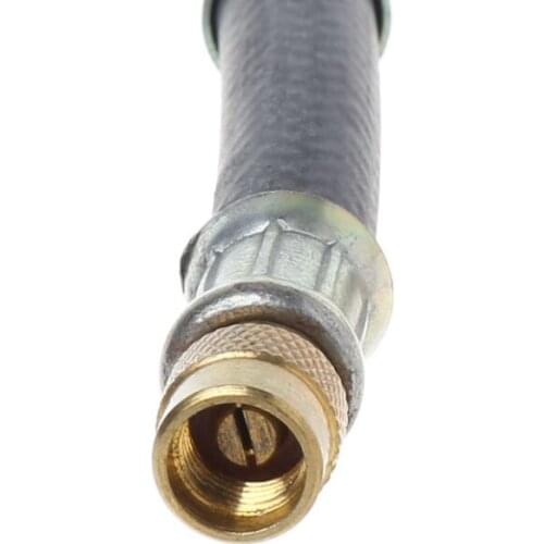 Bicycle Valve Extender Tire Parts MTB Bike 10cm Rubber Copper For Schrader Valve Bike Accessories