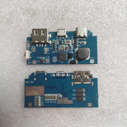 IP5318 Qc3.0 Fast Charging Mobile Power Mainboard USB + Type-C Charging Treasure Boost Circuit Board DIY