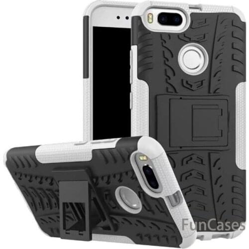 For Xiaomi Mi A1 case Heavy Duty armor Hybrid Rubber Hard PC+TPU Shockproof phone Stand Case For Xiaomi Mi 5X case Redmi