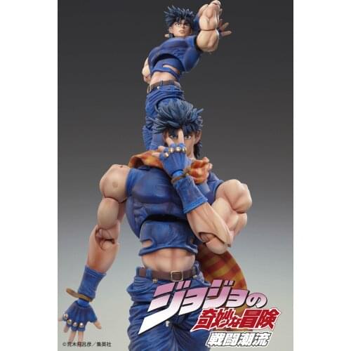 Original Medicos Super Action Statue JoJos Bizarre Adventure Joseph Joestar Action Figures