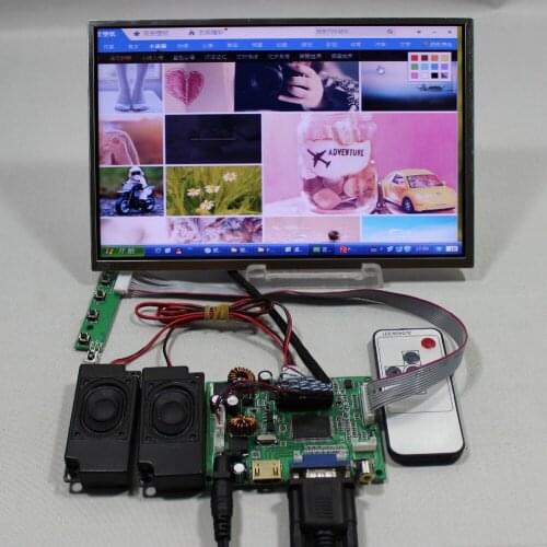 H DMI+VGA+2AV+Audio LCD driver board+10.1inch 1280x800 B101EW05 LP101WX1-SLP2 LCD