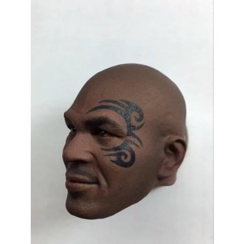 Custom 1/6Scale Mike Tyson Tattooed Head Sculpt Boxing King F Hot Toys COOMODEL Figure