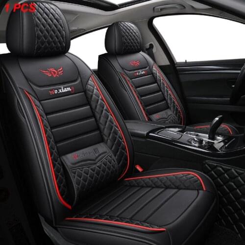 Leather car seat cover For skoda octavia a5 fabia 1 2 octavia tour rs karoq a7 felicia kodiaq rapid spaceback KAMIQ accessories