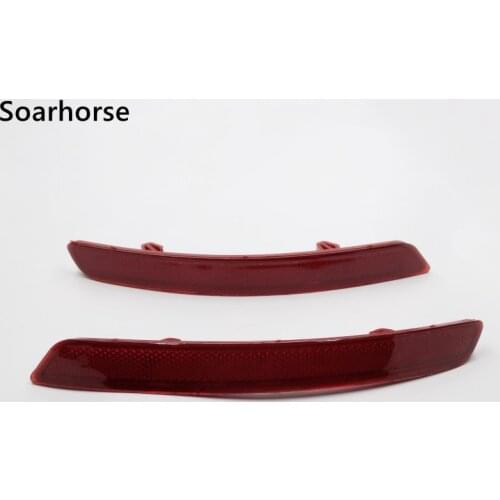 Soarhorse For Citroen C5 2010-2012 Car Rear Bumper Lamp Warning Reflector Lights