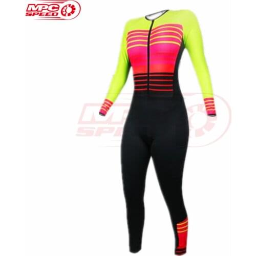 Summer Women Triathlon Long Female Monkey SkinSuit Feminina Roupa Macaquinho Ciclismo Feminino Cycling Jumpsuit Mujer Clothing