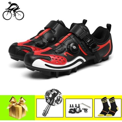 Men Cycling Shoes Mtb SPD Pedals Sapatilha Ciclismo Outdoor Breathable Self-locking Women Mountain Bike Athletic Racing Sneakers