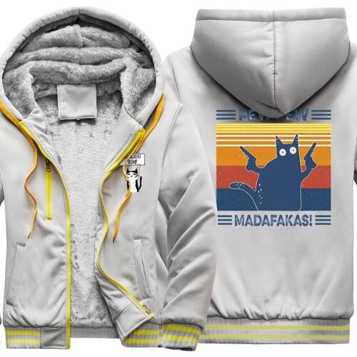 Mens 2020 New Thicken Jackets Pew Madafaka Fashion Sweatshirts Leisure Harajuku Tracksuits Hipster Streetwear moletom masculino