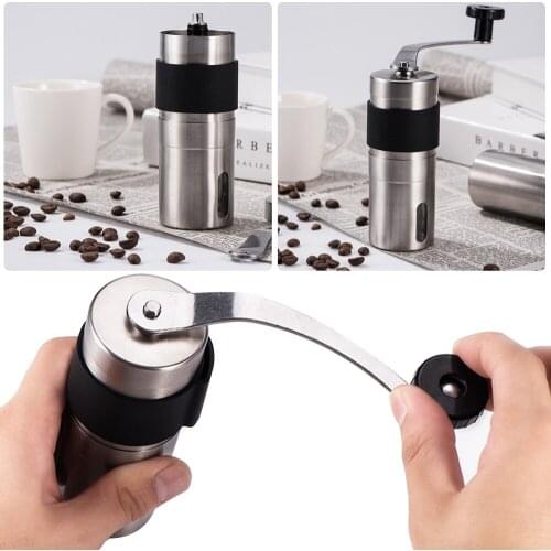 2 Sizes Manual Coffee Grinder Hand Ceramic Core Coffee Grinding Hand Mill With Storage Cafe Mill Grinder Corn Coffee Machine