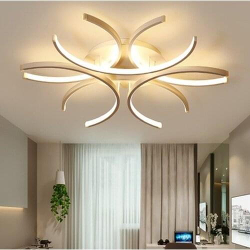 Living room LED ring circle atmosphere warm creative art postmodern minimalist bedroom study dining room ceiling lamp LX111904
