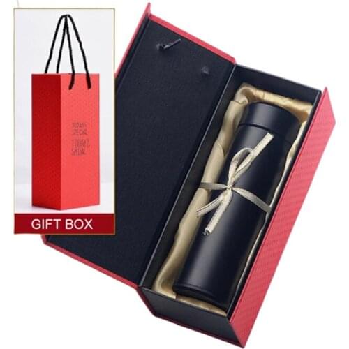 304 Stainless Steel Intelligent Thermal Insulation Vacuum Flask Bottle Thermos Cup Temperature Display Custom-made With Gift Box