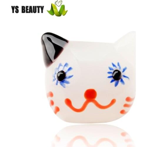 Little cat jewelry with beads Chinese glass beads manufacturers small animal shape glass beads hand-woven small jewelry