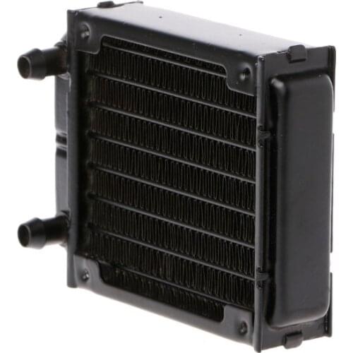 100% Brand New and High Quality 80mm Aluminum Computer Radiator Water Cooling Cooler For CPU GPU VGA RAM Heatsink