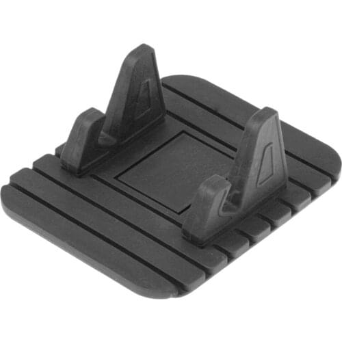 2Pieces Silicon Car GPS Anti Slip Mat Pad Holder Desktop Phone Stand Bracket