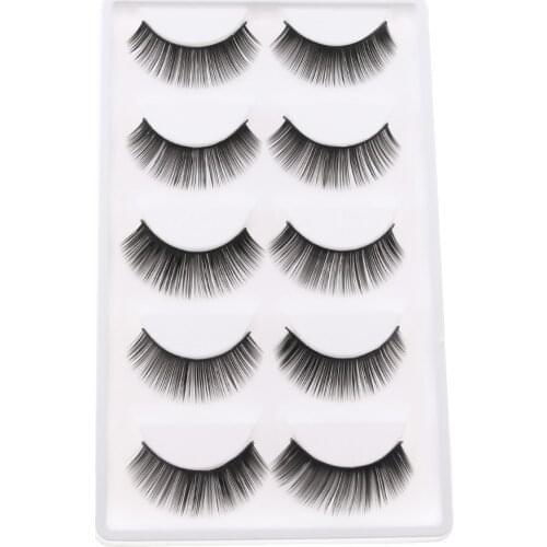 5 Pairs Long Black Eyelashes Eye Lashes for 1/6 Blythe 12inch Dolls Accessory