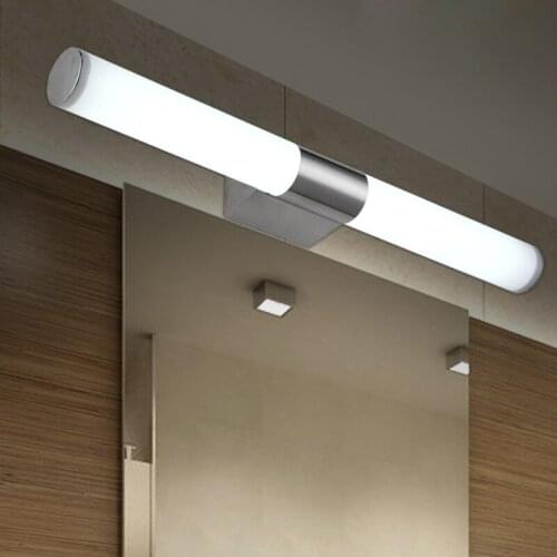 10W/12W/16W/24W LED SMD Acrylic Wall Sconces Mirror Front Lamp Bathroom Hall Light Tube Modern Decor