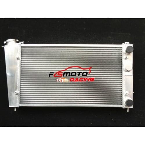 Aluminum Radiator For Volkswagen VW GOLF MK1 Jetta Caddy Scirocco GTI SPEC 1.6 1.8 Seat Toledo 53B Coupe 1.5 1.6i 1.8i