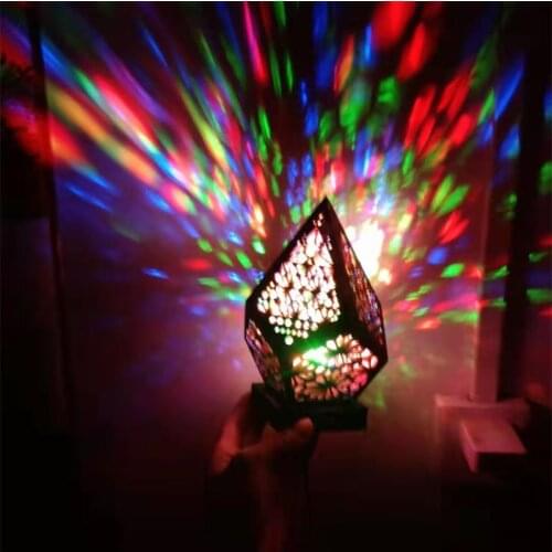 Bohemian Light Polar Star Large Floor Lamp LED Creative Wood Design USB Powered Decor Gift for Home Garden