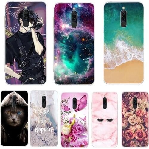 For Xiaomi Redmi 8 Case Soft TPU Shockproof Cover Silicon Case For Xiaomi Redmi 8 Redmi8 Case Protective Phone Cover Coque