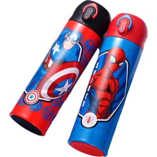 Disney childrens mug portable leakproof pupils direct drinking cup 316 stainless steel tritan Material boy girl Anti-fall cup