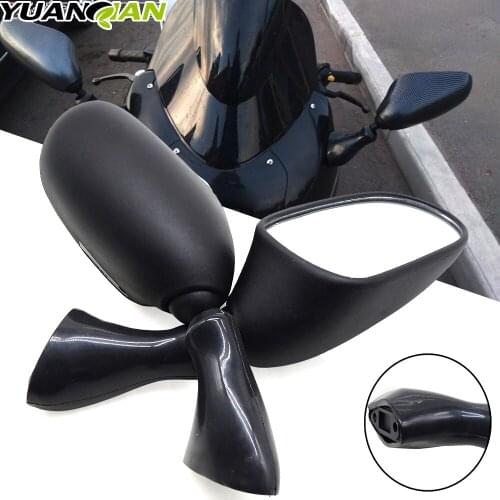 For Suzuki Katana GSX 600F 750F GSX600F GSX750F 1998 1999-2002 Side Rear View Mirrors Black Carbon Fiber Motorcycle Accessories