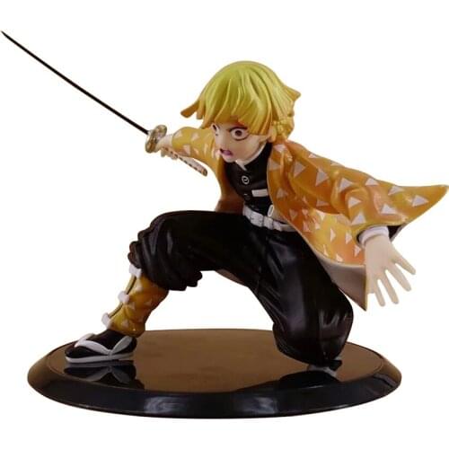Exquisite Quality Demon Slayer Kimetsu No Yaiba Anime Model Agatsuma Zenitsu ARTFX J Action Figure 21cm Statue Collectible Toy