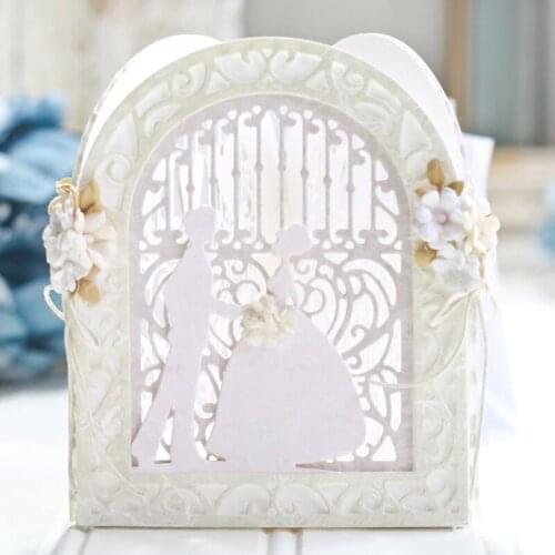 KSCRAFT Exquisite Door Metal Cutting Dies Stencils for DIY Scrapbooking/photo album Decorative Embossing DIY Paper Cards