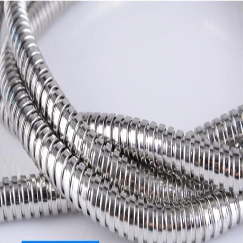 1pcs 304 stainless steel metal threaded hose metal corrugated hose wire sleeve stainless steel metal hose