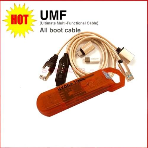 Newest Original Hydra Dongle is the key for all HYDRA Tool softwares + UMF ALL Boot cable set (EASY SWITCHING) & Micro