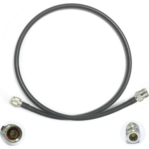 New N Male switch N type female jack RG8 Jumper Cable adapter 100cm 1m high quality low loss