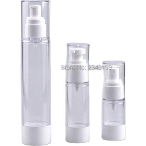 Dewarflask Plastic Bottle Transparent Spray Emulsion Bottle Lotion Pump Vacuum Spray Bottle Travel Bottling 20pcs/Lot