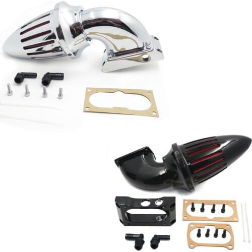 Aftermarket free shipping motorcycle parts for Kawasaki Vulcan 2000 Classic LT CHROME Air Cleaner kits intake filter