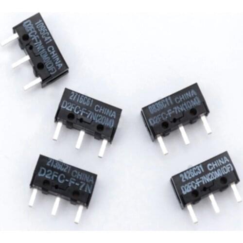1Pcs original OMRON mouse micro switch D2FC-F-7N 10m 20m OF D2FC-F-K(50M) D2F D2F-F D2F-01 D2F-01L D2F-01FL D2F-01F-T D2F-F-3-7