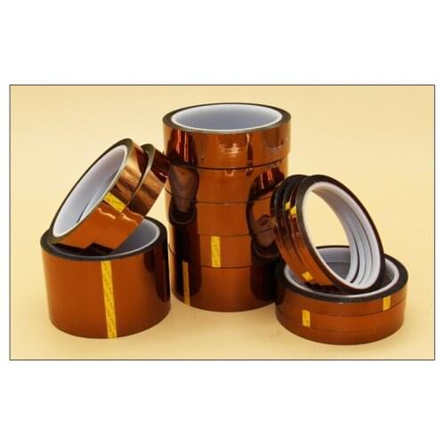 10 rolls of 33m industrial tape heat resistant insulating polyimide material for electronic Industry product, Item No. IT001