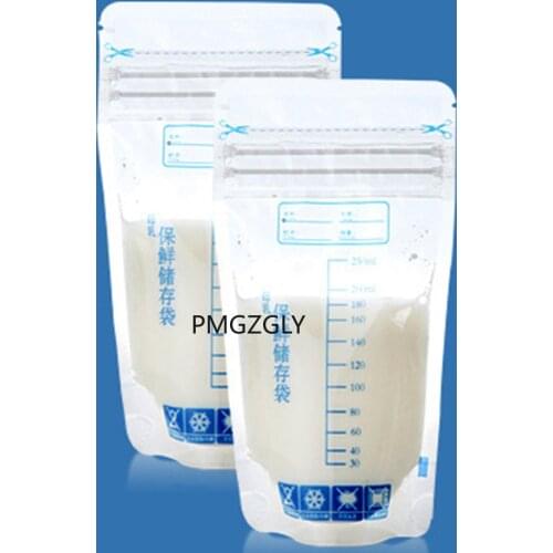 30pcs Breast Milk Storage Freezer Bag Disposable Labels Safe Baby Food Storage Feeding Baby Food Storage