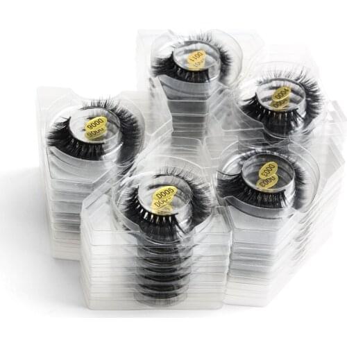 5/10/20 Pairs 3d Mink Lashes Bulk Wholesale Mink Eyelashes Thick Long Fake Eyelashes Wispy Mink Lashes Makeup Eyelash Extension