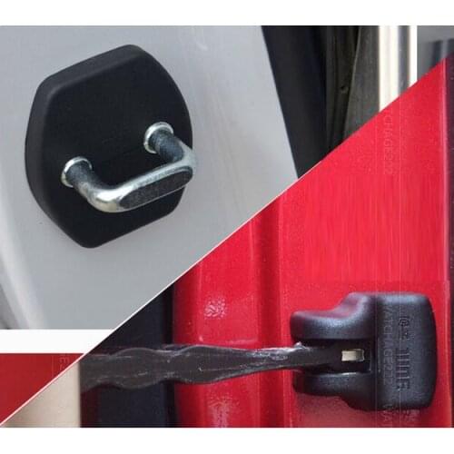 8PCS ACCESSORIES FIT FOR HYUNDAI SONATA 2015 2016 DOOR LOCK COVER ARM CHECKER STOPPER HINGE BUCKLE CAP CASE