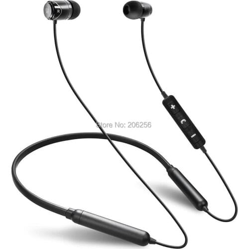 SoundMagic E11BT bluetooth v5.0 wireless earphones are a lightweight neckband design and offer incredible battery life with mic