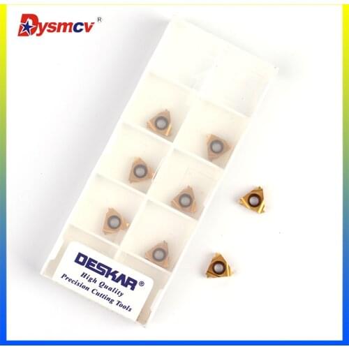 DESKAR 11ER / 11IR 0.5 ISO LDC 0.75 / 1.0 / 1.25 / 1.5 / 1.75 / 2. / 2.5 / 3.0 CNC lathe thread turning tool carbide insert